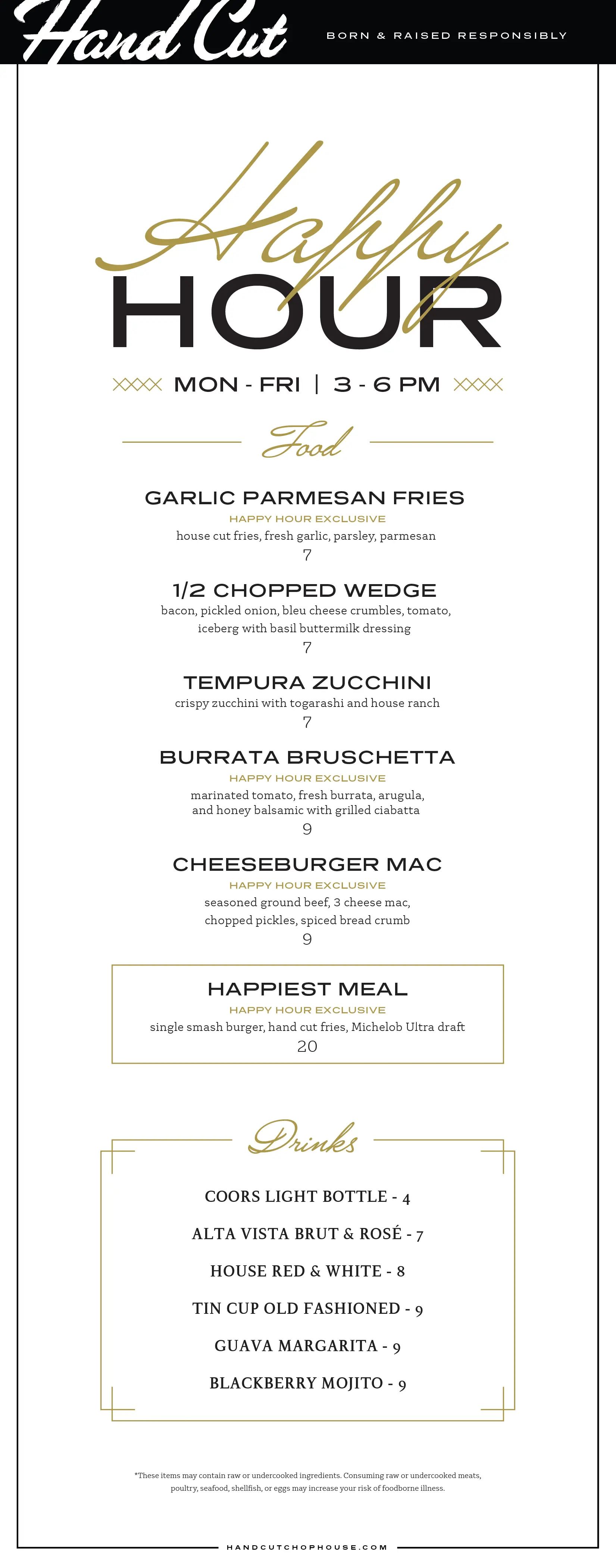 HC MENU HAPPY HOUR 022626PRINT FRONT